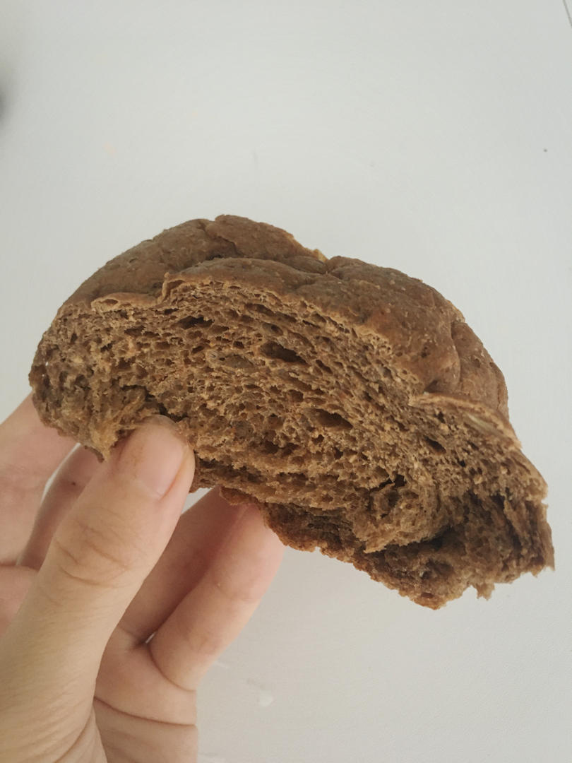 卡拉3做的cheesecakefactory美式全麦包