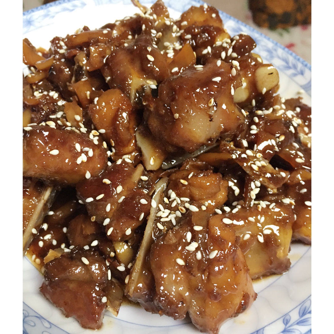 懒人版糖醋排骨