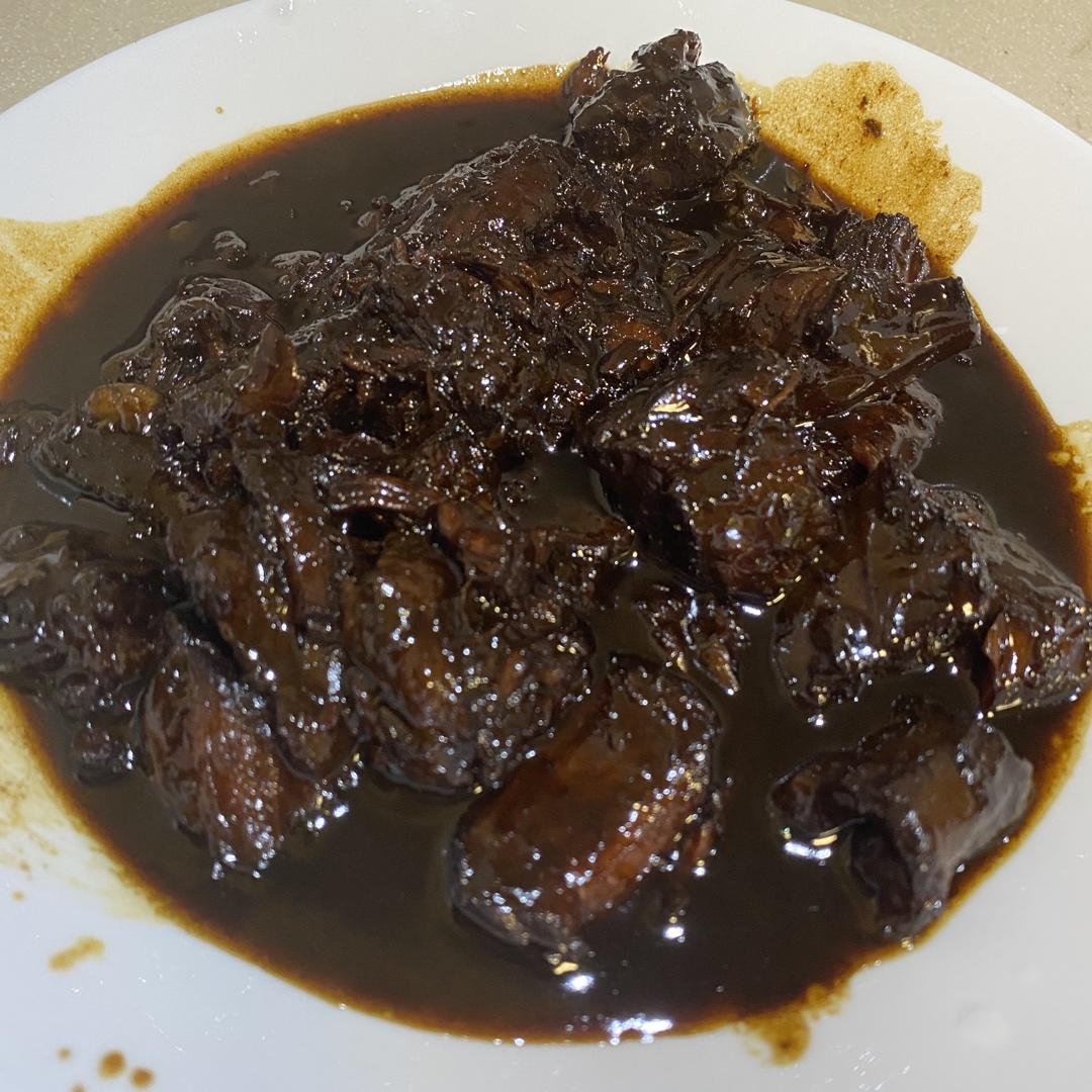 红烧牛肉（正宗回族做法）―鸭梨1