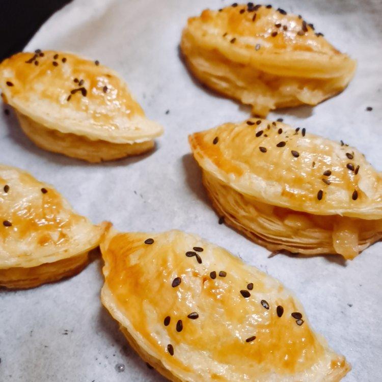 lemon芽做的苹果酥蛋挞皮版