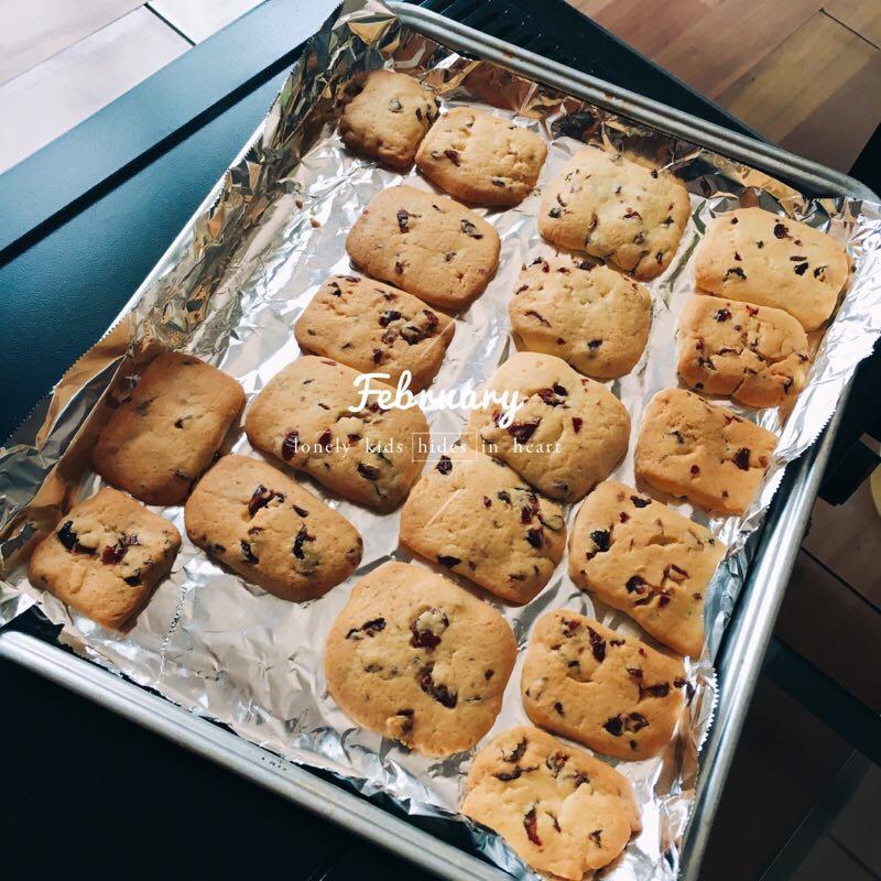 蔓越莓饼干的做法（烤箱做饼干）