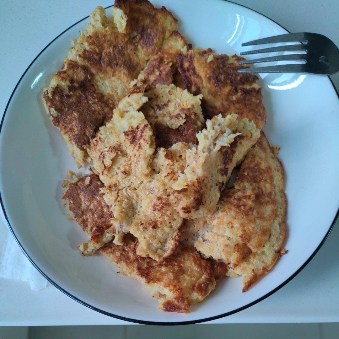 香蕉燕麦饼+香梨