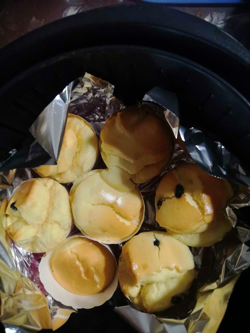 空气炸锅版戚风蛋糕