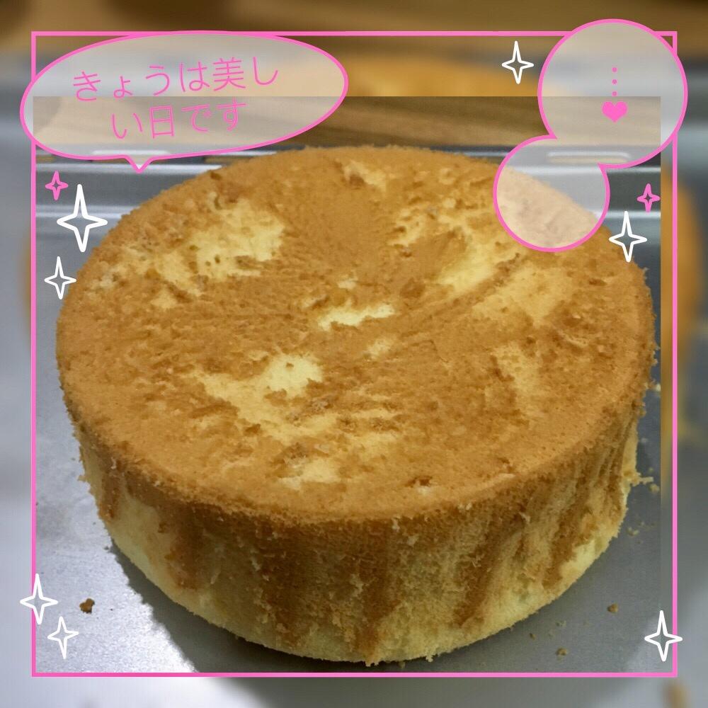 6寸原味戚风蛋糕