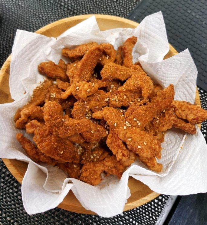 巨美味的椒盐小酥肉❗秒杀火锅店，外酥里嫩❗