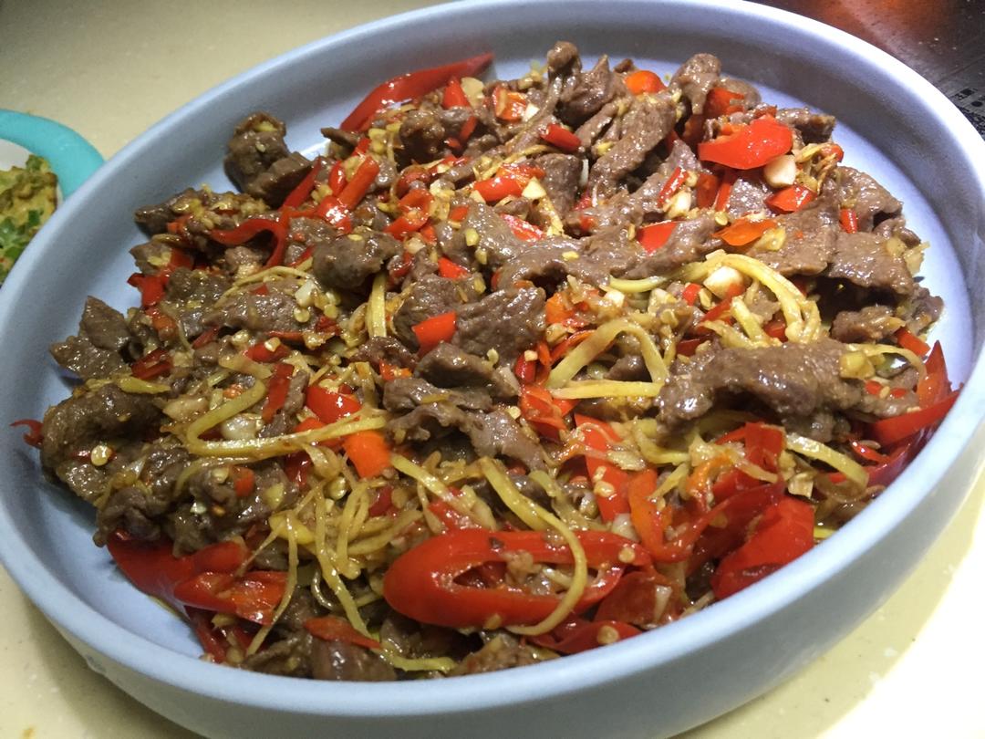 ttttth做的小米辣炒牛肉