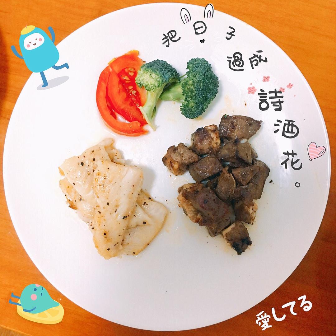香煎龙利鱼——fit食谱系列