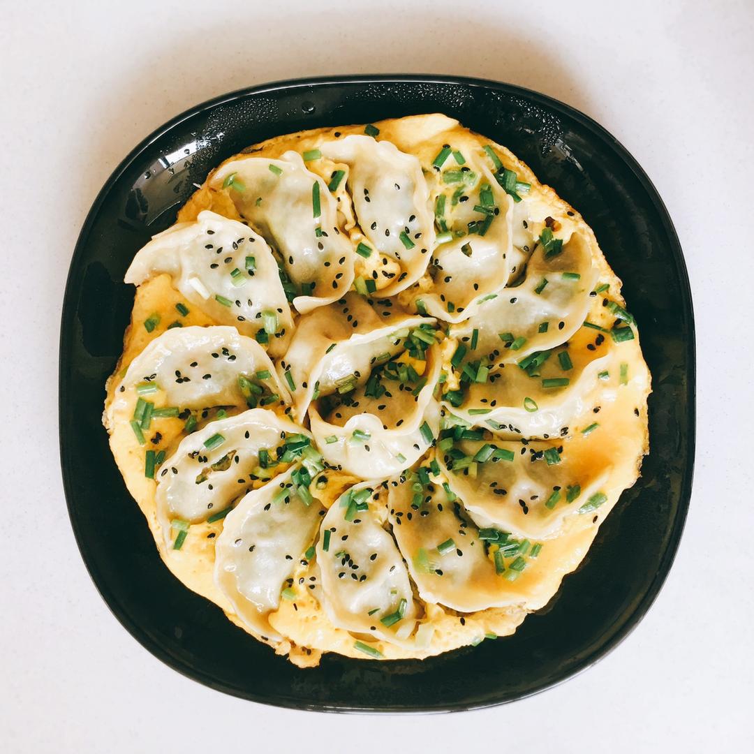 蝴蝶抱蛋煎饺（蝴蝶花样煎饺包法解析）