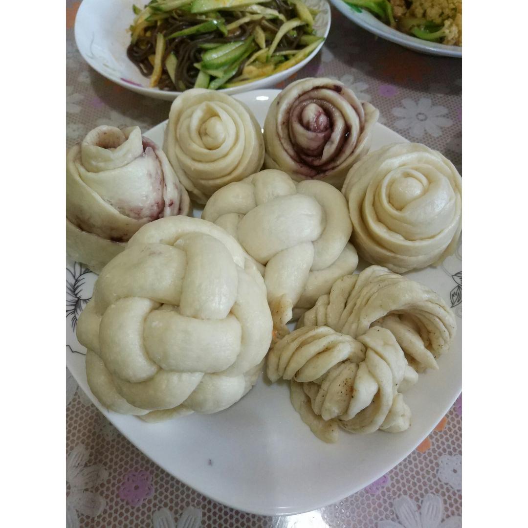 绣球馒头