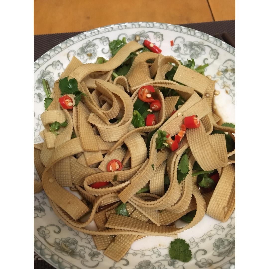 凉拌豆皮