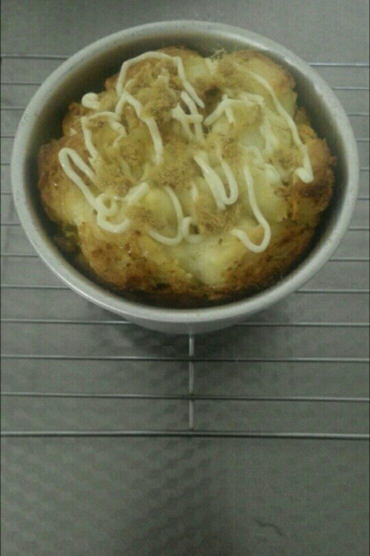 肉松手撕面包—超软会爆浆的面包哟
