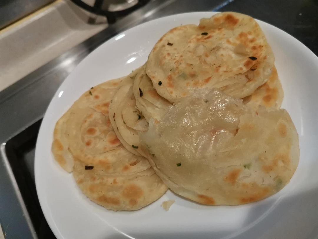 快手懒人版葱油饼❗️㊙️简单易做❗️超级酥脆❗️