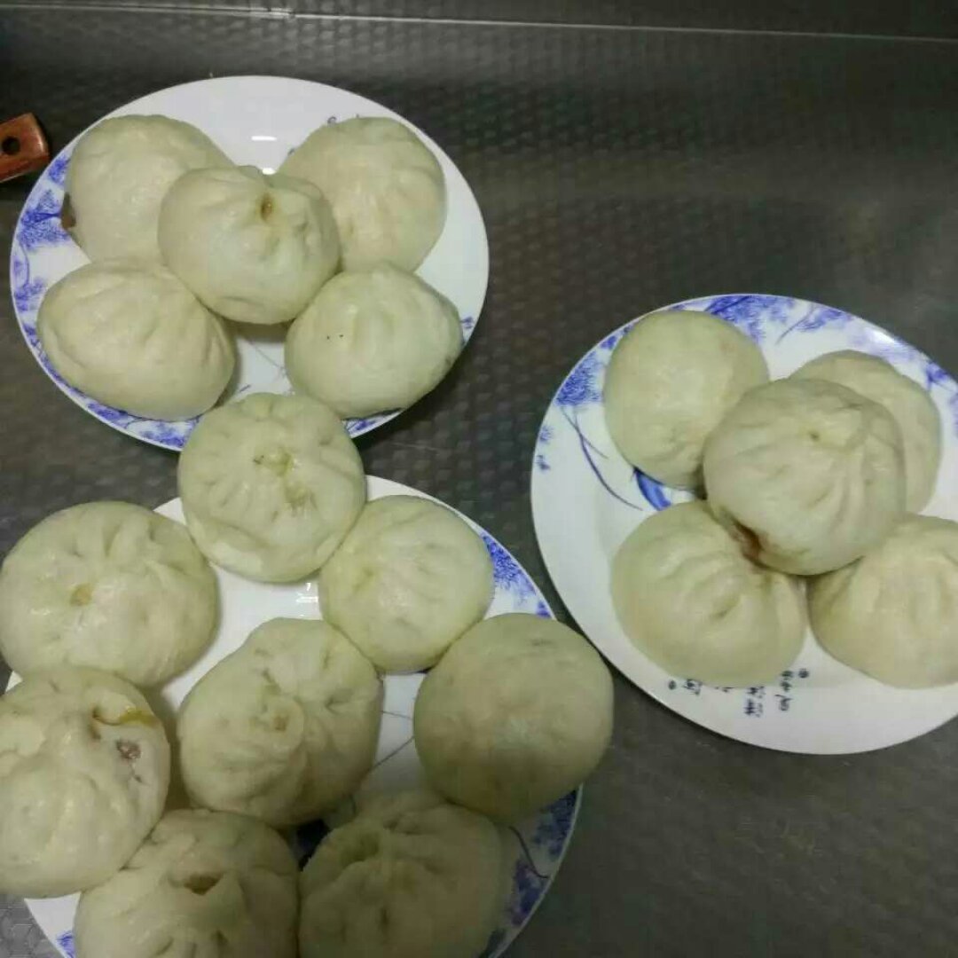 家庭手工肉馅大包子
