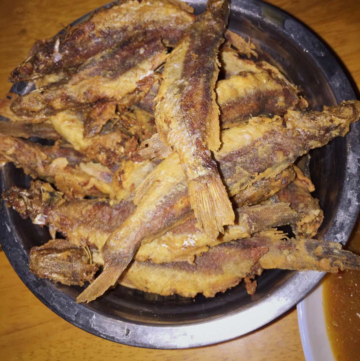 你的小草莓ya做的香煎辣味咸鱼