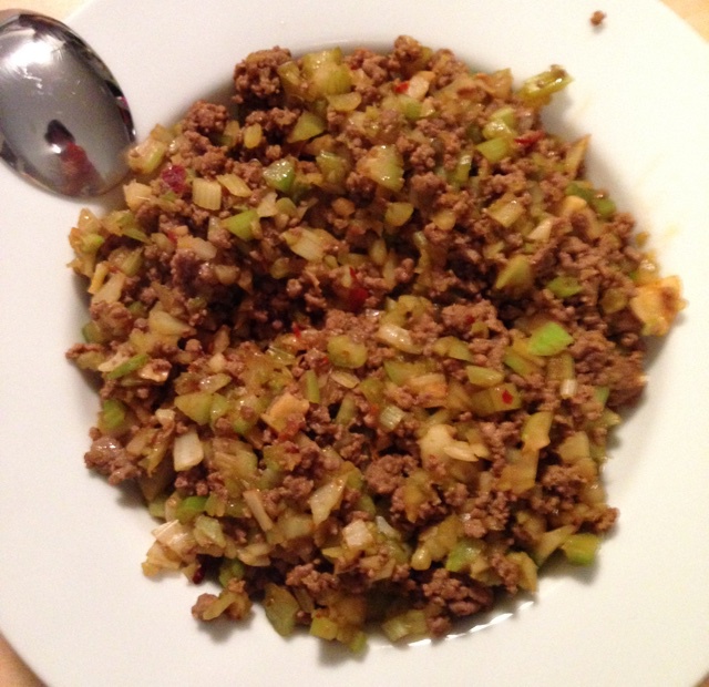 芹菜牛肉末「下饭神器」