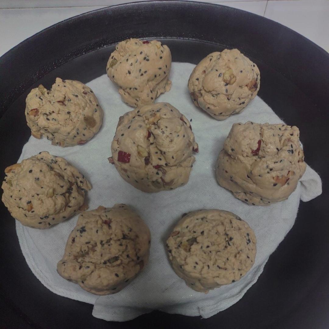 有料的红糖馒头（土豪包）