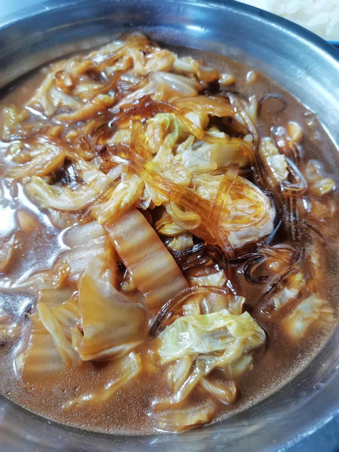 白菜炖粉条