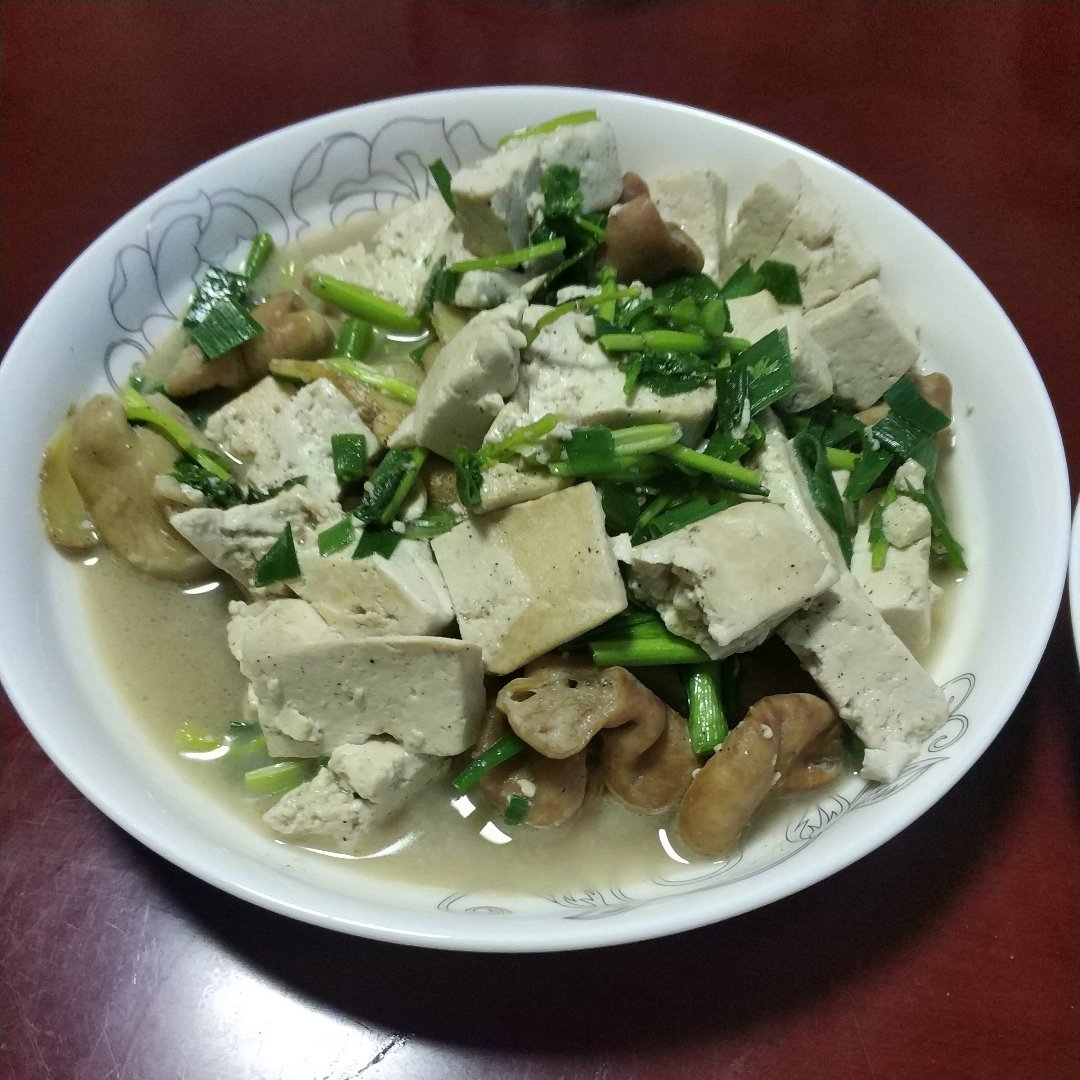 肥肠炖豆腐