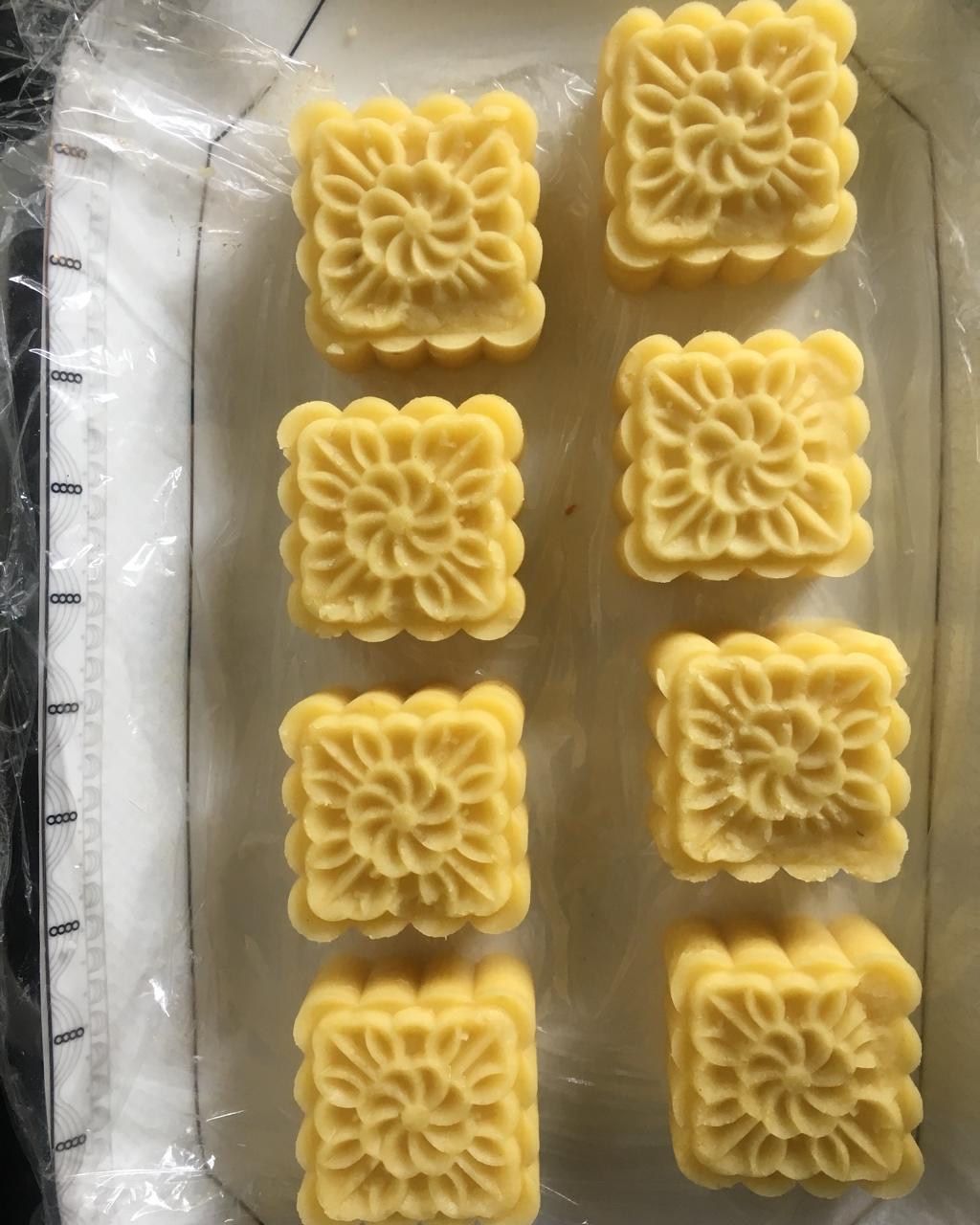 省时简易绿豆糕-免泡豆免过筛