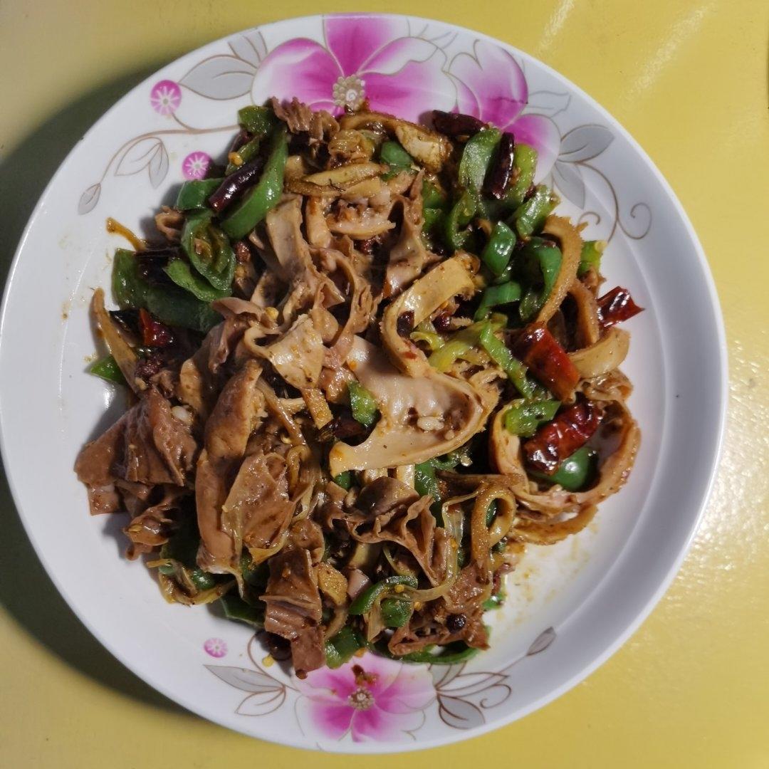 爆炒羊肚