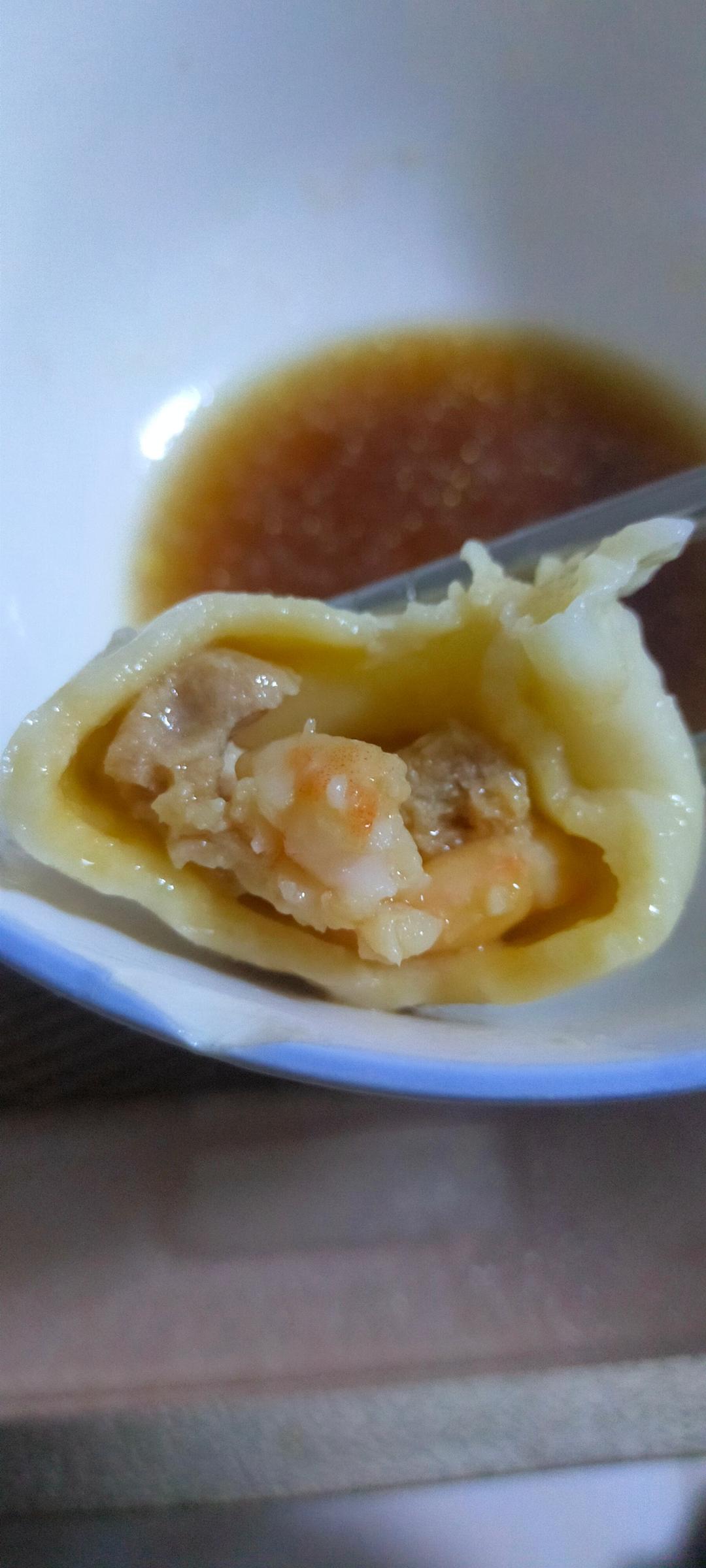 虾仁猪肉饺子的做法