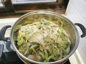 河南蒸菜～蒸茼蒿的做法 步骤2