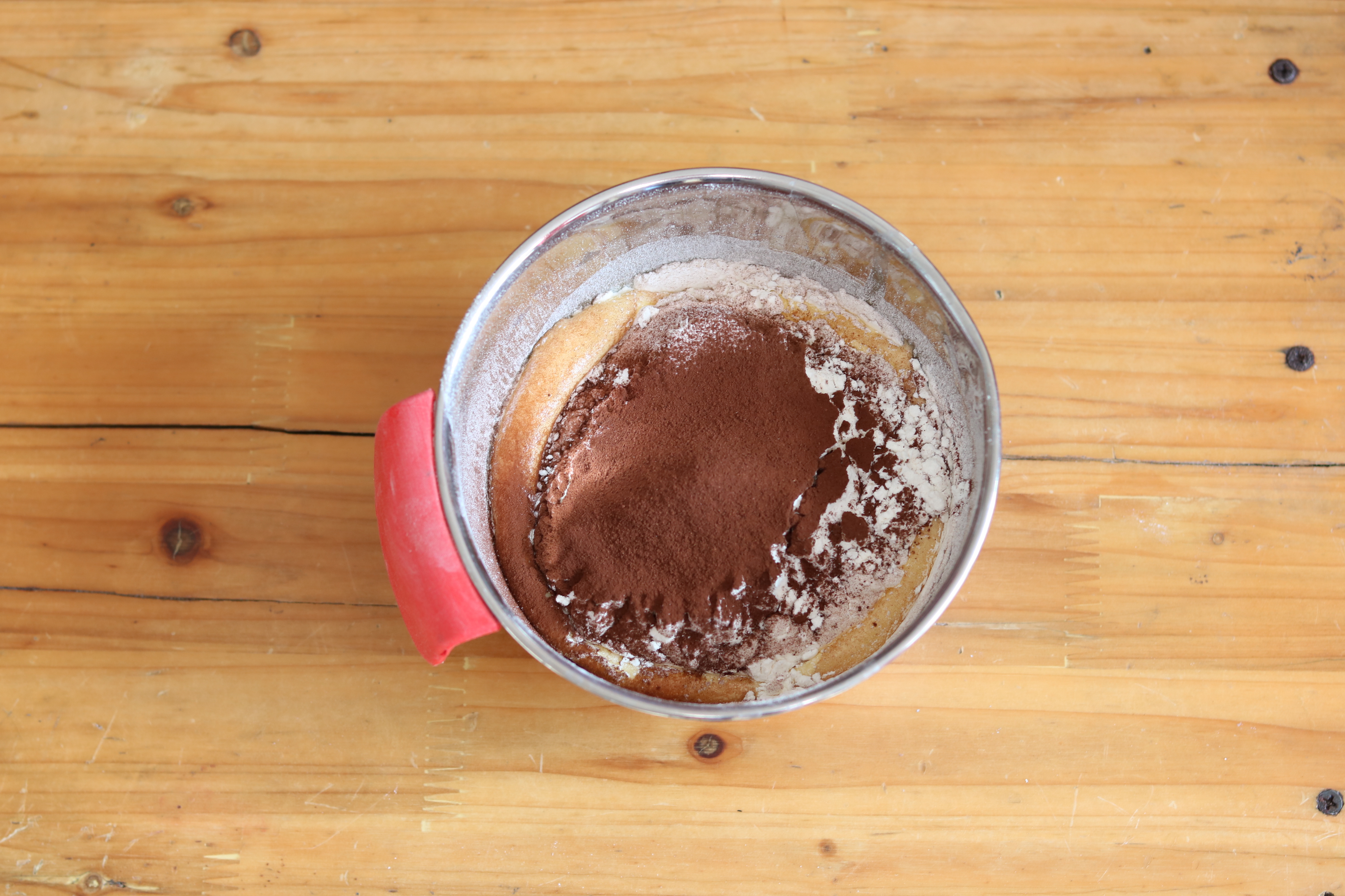 巧克力爆浆栗子蛋糕的做法 步骤3