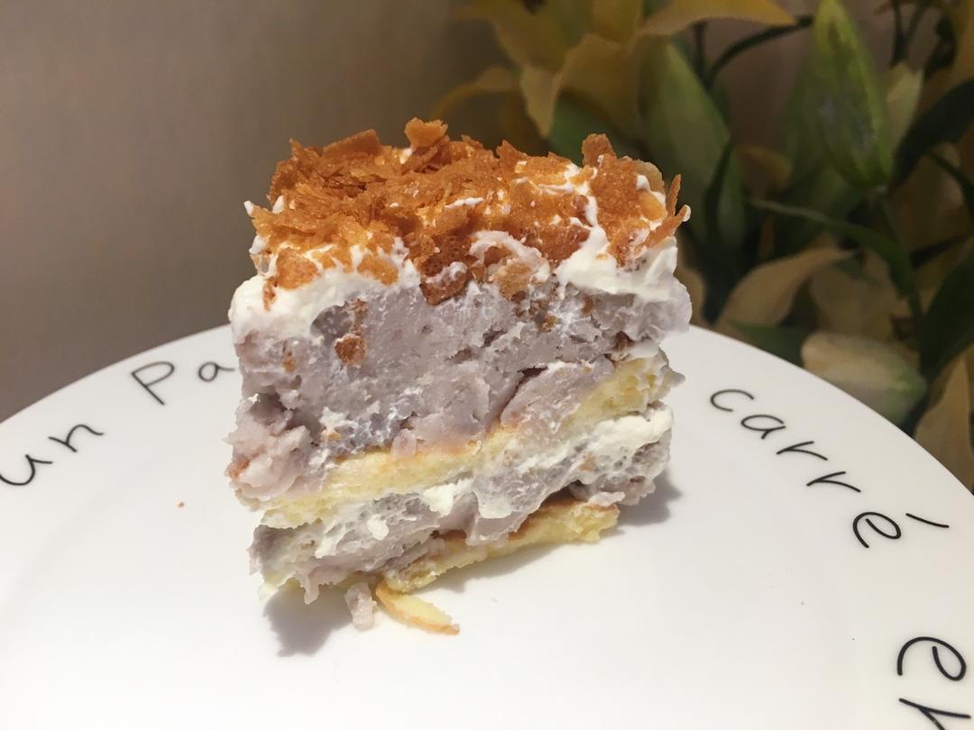 芋泥盒子麻薯肉松燕麦