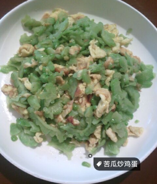 苦瓜炒蛋