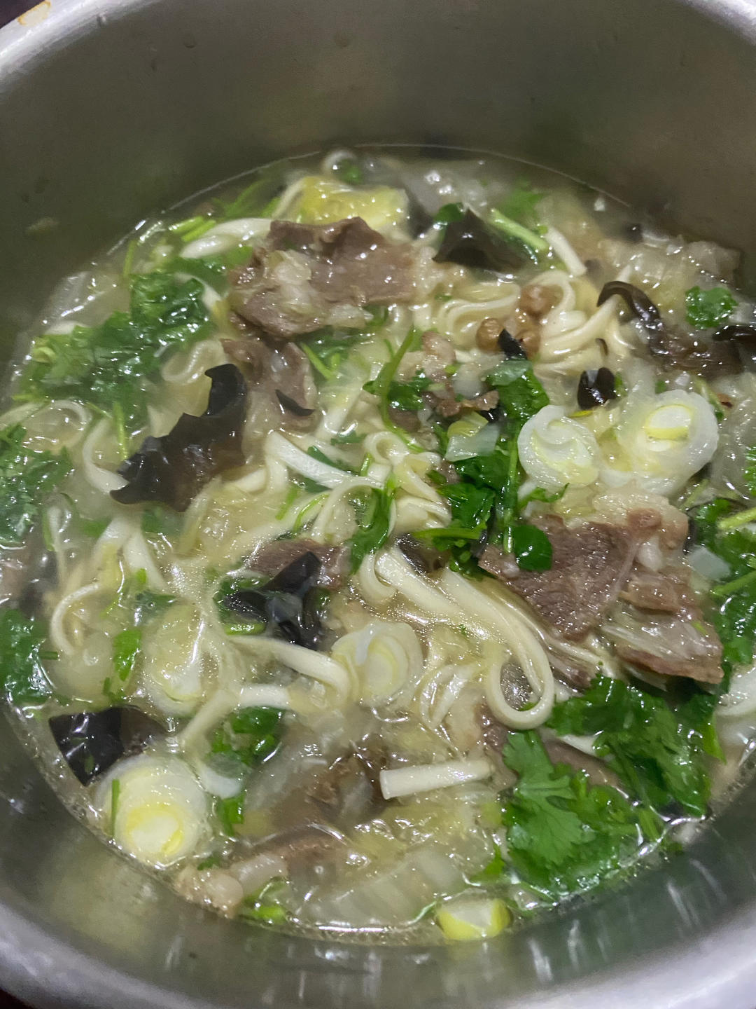 羊肉炝锅烩面