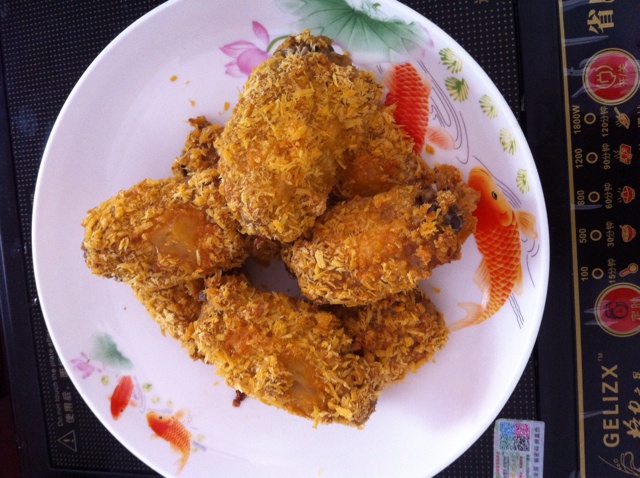 直击KFC脆皮鸡腿
