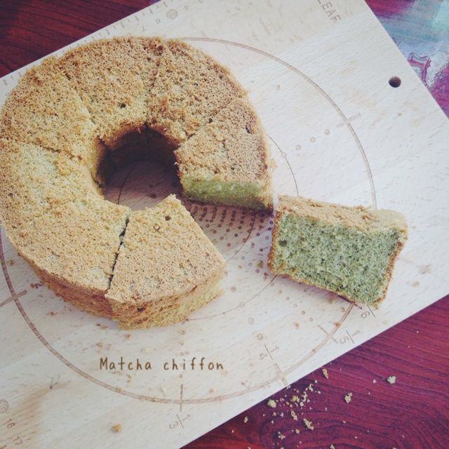 抹茶戚风蛋糕