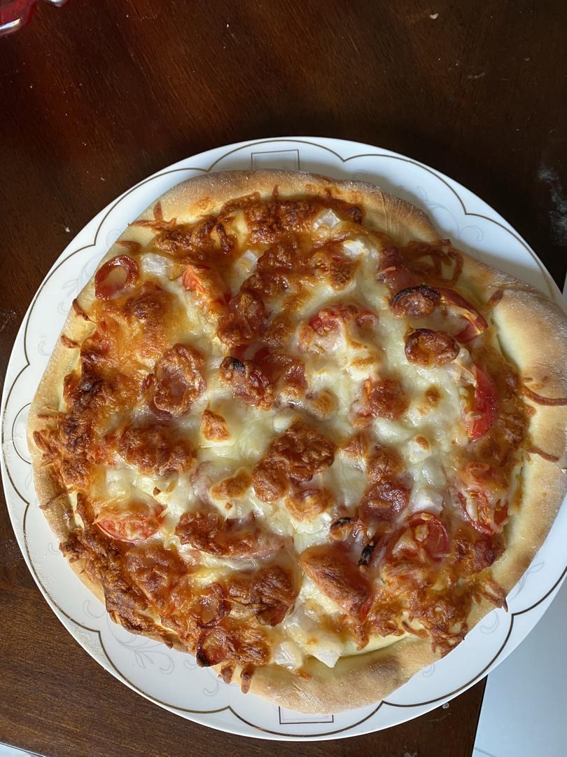 儿子说比BSK好吃的披萨（含披萨酱、饼底做法）