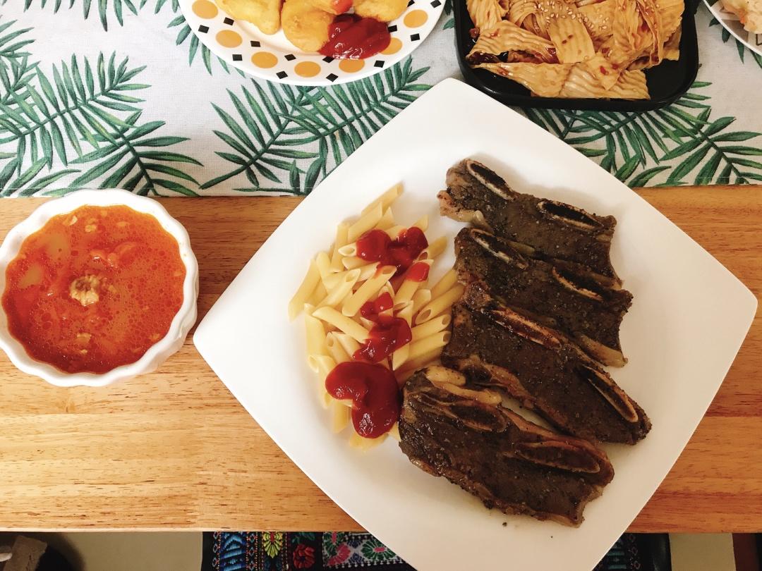 超juicy的香煎牛仔骨