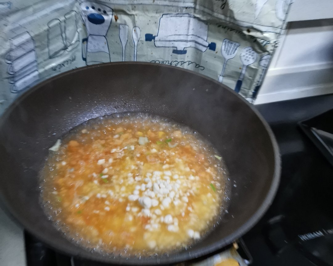 西红柿鸡蛋疙瘩汤的做法 步骤6
