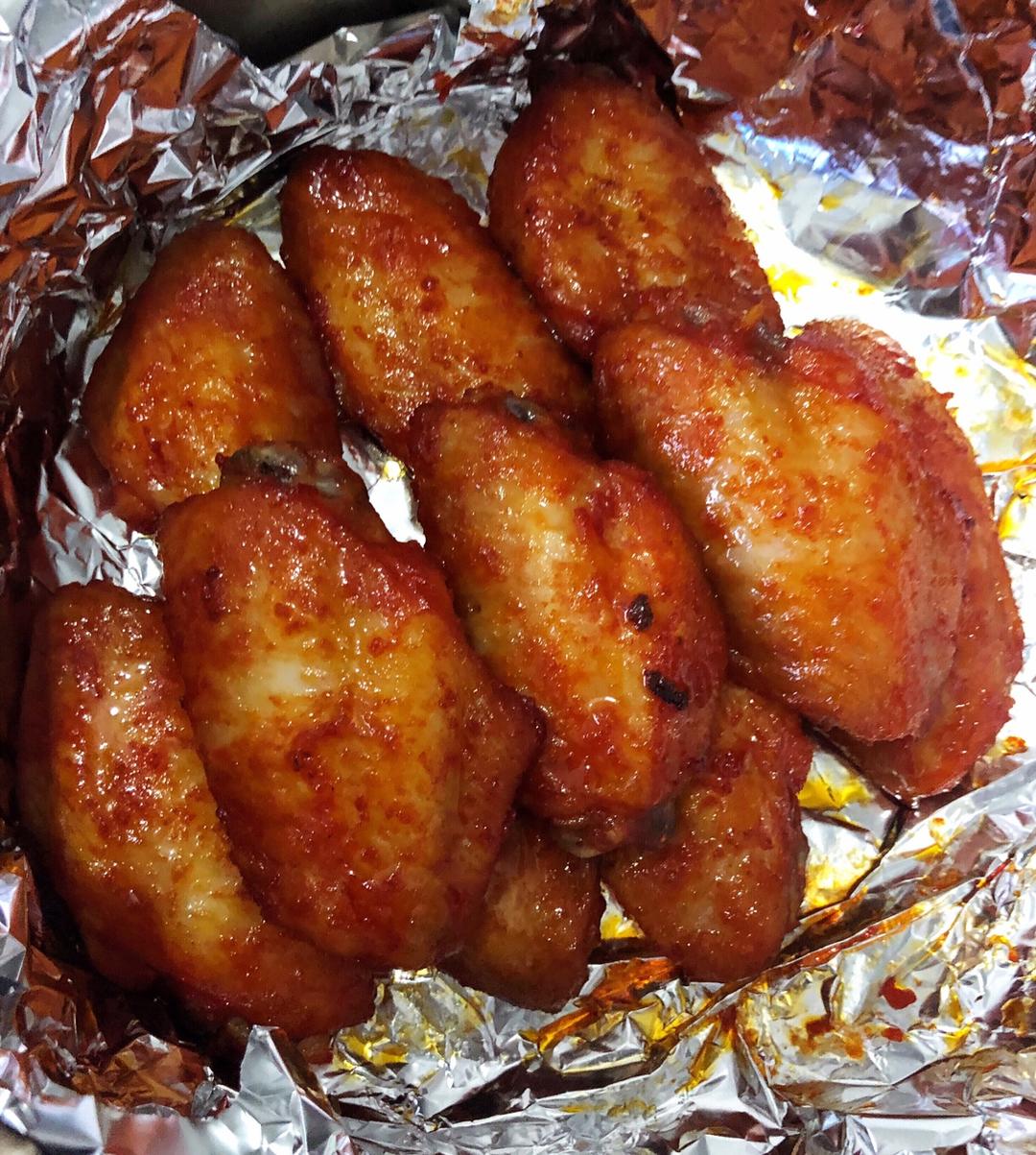 奥尔良烤翅-（无水版烤箱版）