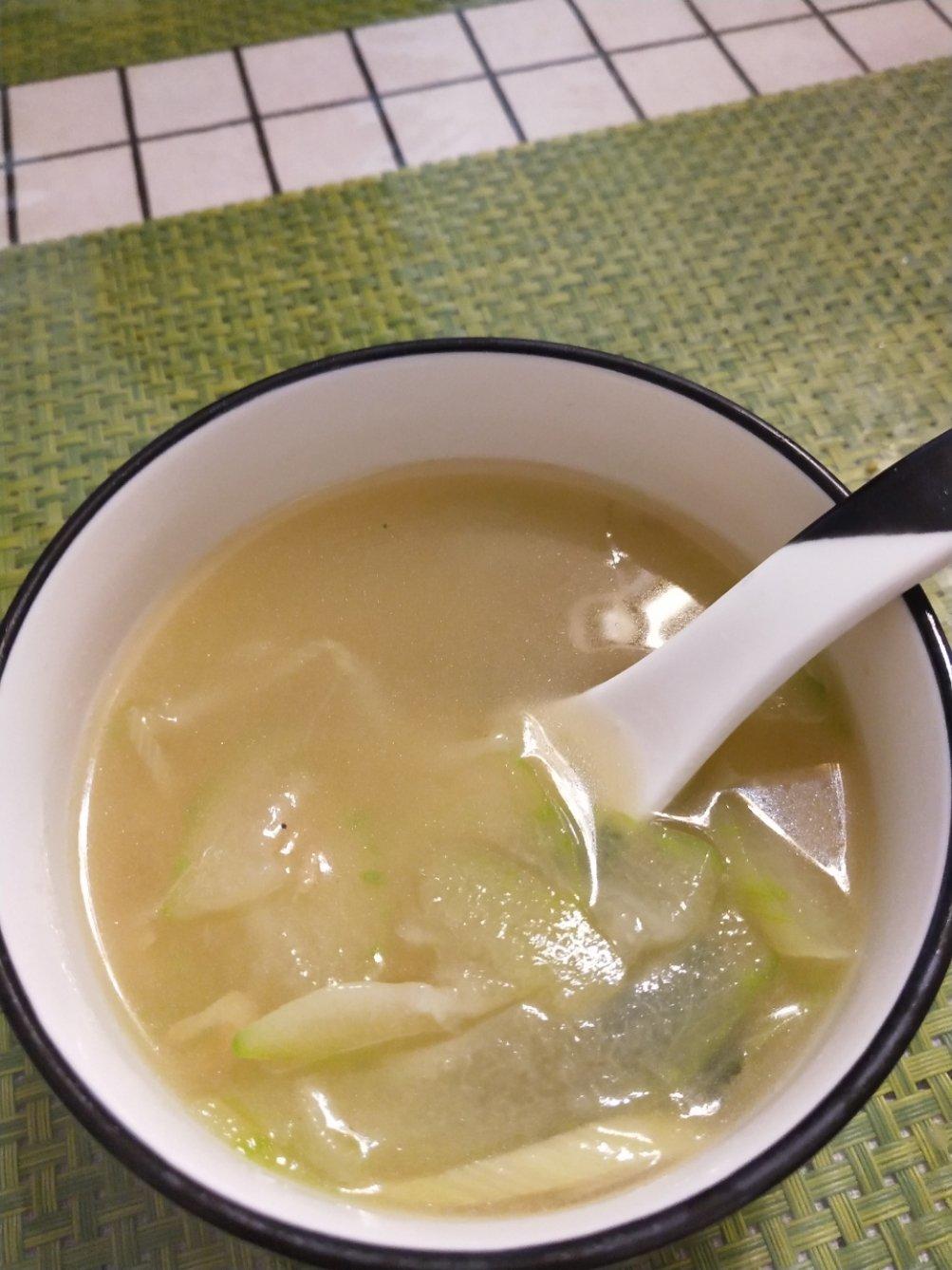 虾皮冬瓜汤