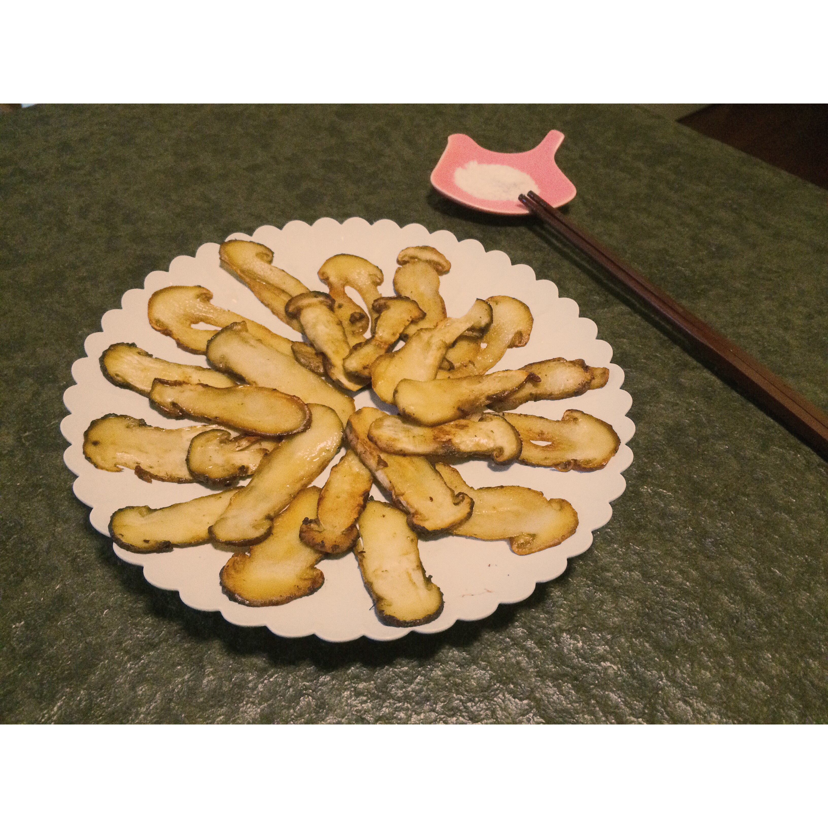 黄油煎松茸