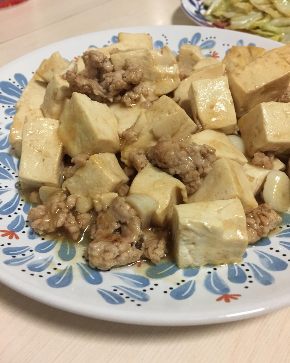 肉末烧豆腐