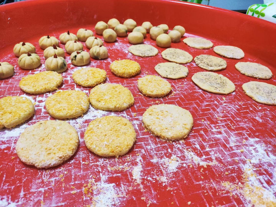 不会变形的南瓜饼