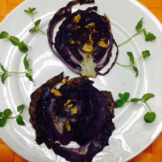 【健康三餐】香烤紫甘蓝