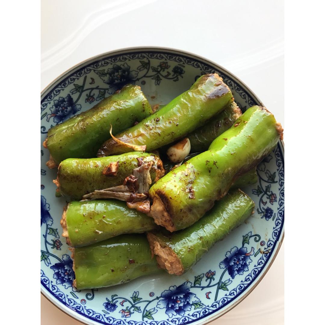 下饭菜肴--青椒酿肉