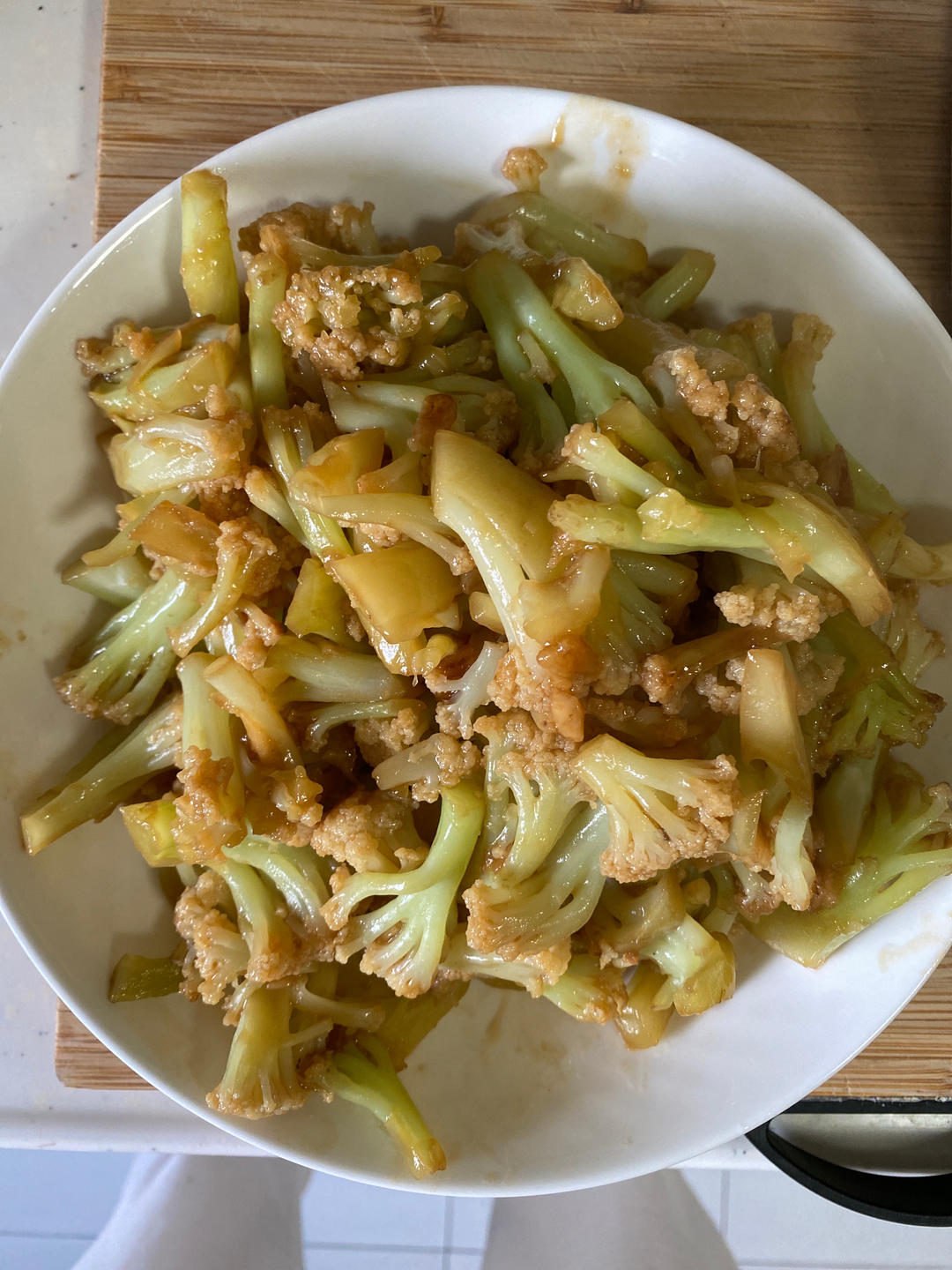 儿童口味耗油菜花