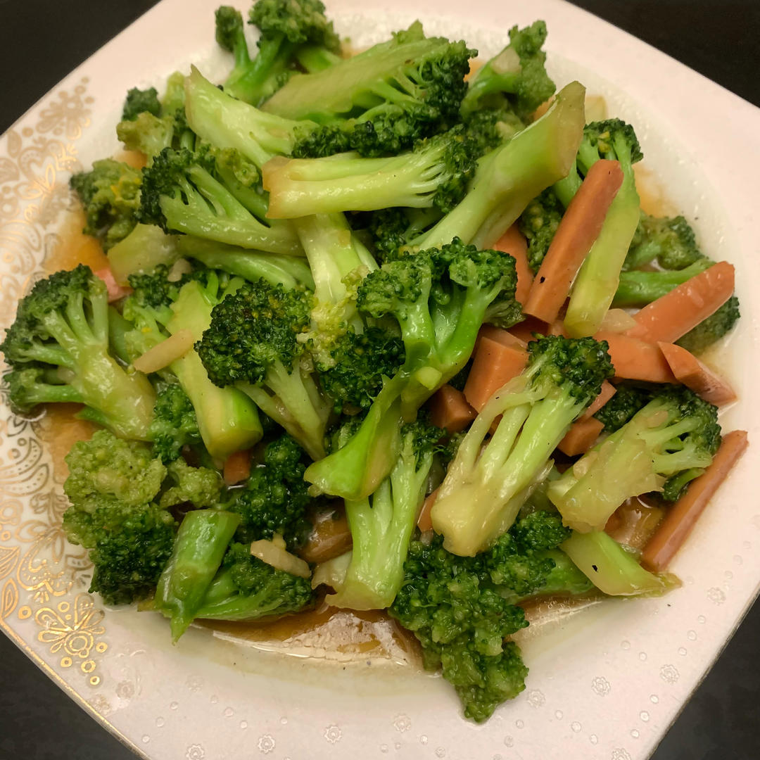 蚝油蒜蓉西兰花