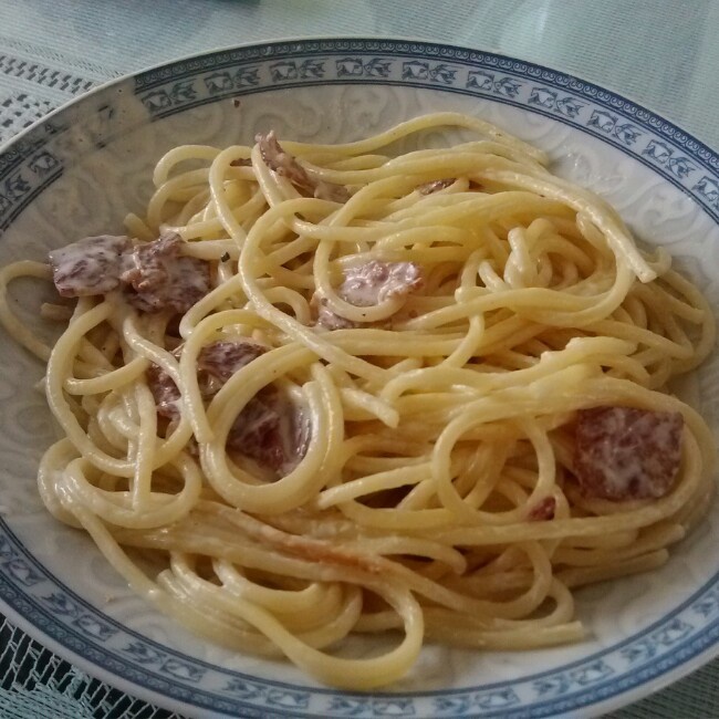 芝士培根意大利面