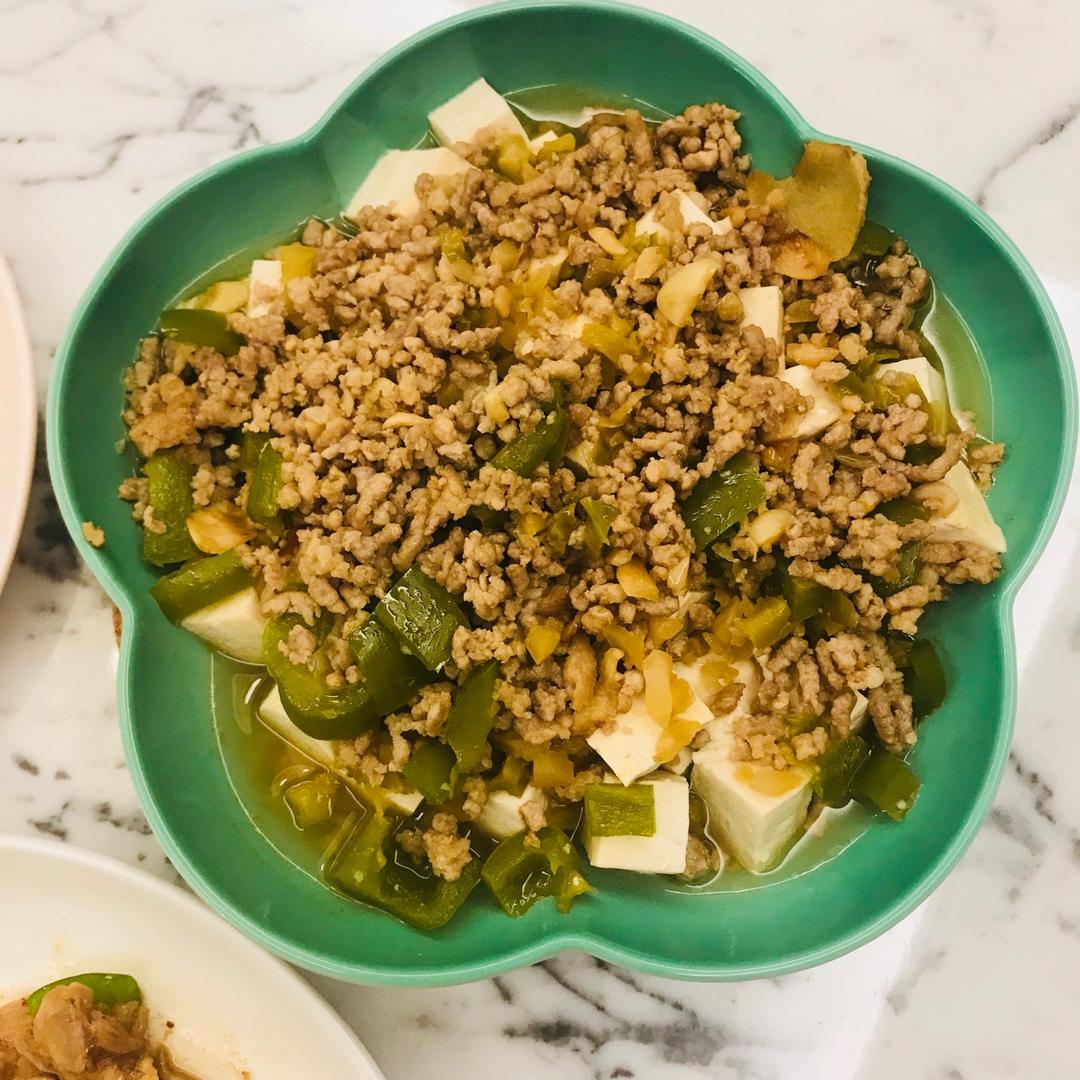 肉末蒸豆腐