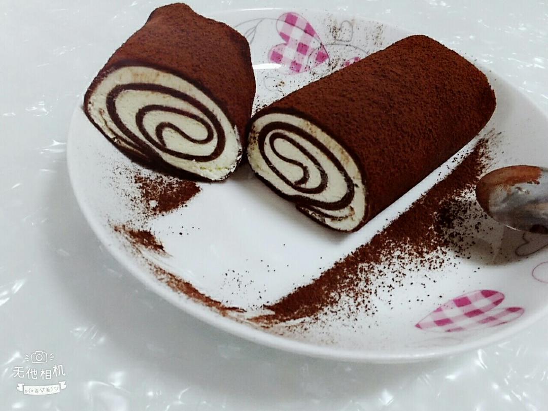 网红的毛巾卷蛋糕