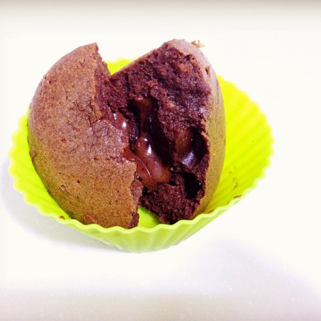 莫尼卡美食厨房：爆浆巧克力蛋糕