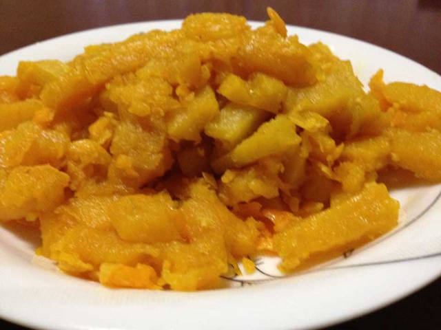 咸蛋焗南瓜（全蛋版）