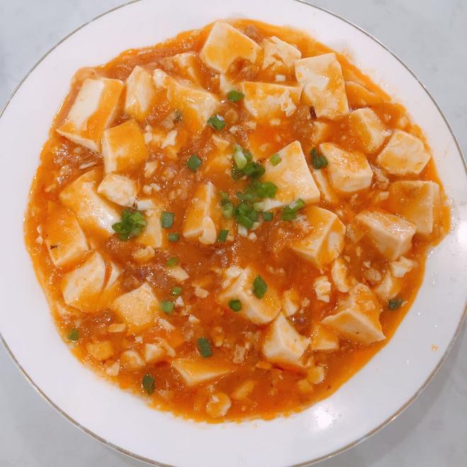 不知道吃啥的开胃家常菜——酸甜茄汁豆腐的做法